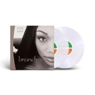 BRANDY - NEVER SAY NEVER 2LP .. NEVER / CLEAR VINYL / ATL75
