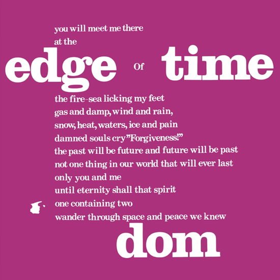 Dom - Edge of Time 1LP