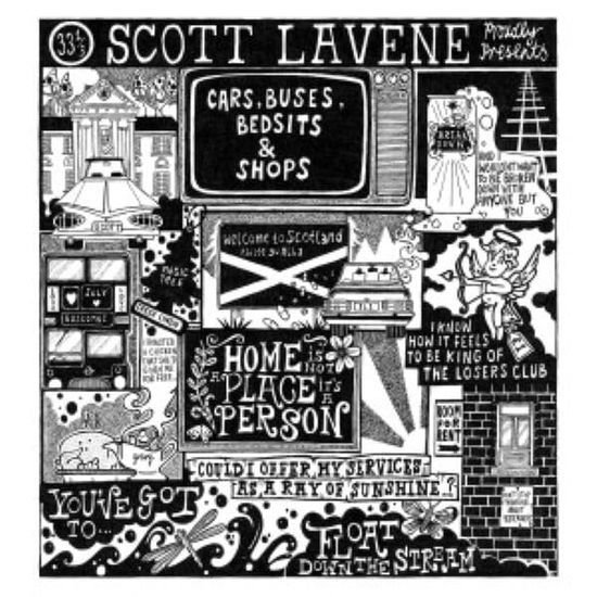 Scott Lavene - Cars, Buses, Bedsits And Shops 1LP