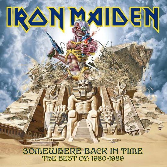 IRON MAIDEN - SOMEWHERE BACK IN TIME 2LP ... BEST OF 1980-1989