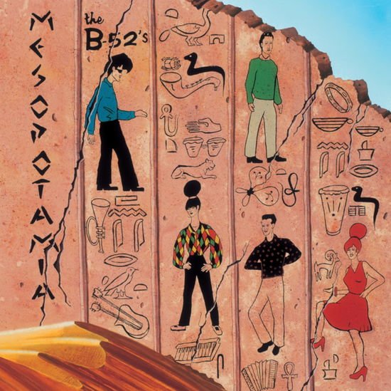 B-52s - Mesopotamia (Ultra Clear / Orange Splatter Vinyl) (Rocktober) 1LP