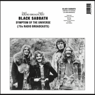 Black Sabbath - Symptom Of The Universe (70s Radio Broadcast) 1LP