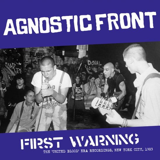 Agnostic Front - The United Blood-Era Recordings. New York City. 1983 (Blue Vinyl) 1LP