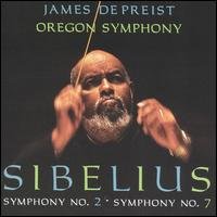 Sibelius / De Preist / Oregon Symphony - Symphony 2 & 7 1CD