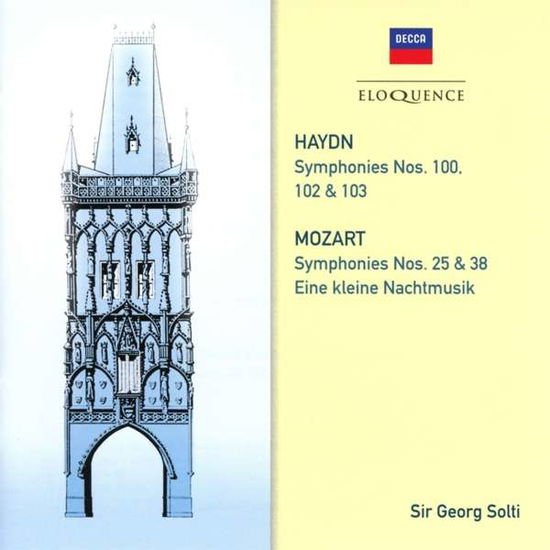 Haydn / Mozart / Solti,georg - Haydn: Symphonies 100 102 103 / Mozart: Symphonies 2CD