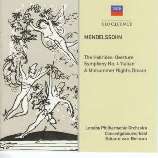 Mendelssohn / Van Beinum,eduard - Mendelssohn: Symphony 4 / Midsummer Night's Dream 1CD