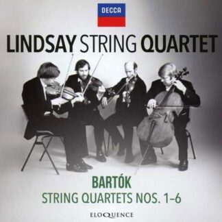 Lindsay String Quartet - Bartok String Quartets 3CD