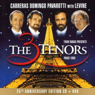 Luciano Pavarotti, Plácido Domingo, José Carreras - The Three Tenors - Paris 1998 - 25th Anniversary Edition DVD