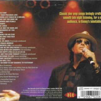 Kenny Vance - Soundtrack To The Doo Wop Era 1CD