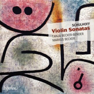 BECKERBENDERBECKER Schulhoffviolin Sonatas CD