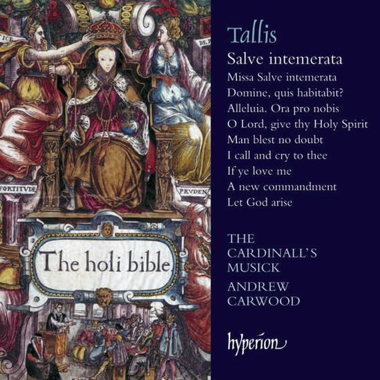 The Cardinalls Musick / Carwood - Tallis: Sacred Music: Salve Intemerata 1CD