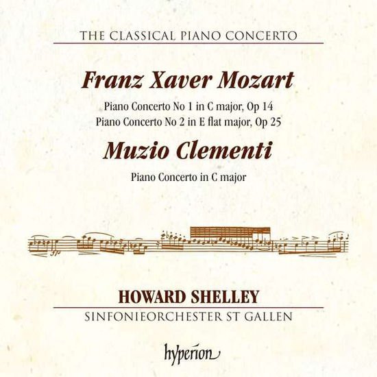 Howard Shelley / Howard Shelley: Sinfonieorchester St Gallen - Mozart (F) & Clementi: Piano Concertos 1CD