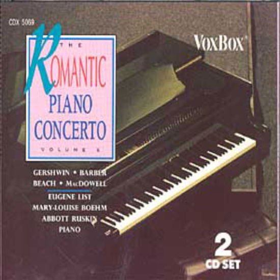 Adler / Boehm / So Berlin - V6. Romantic Piano Concerto 2CD