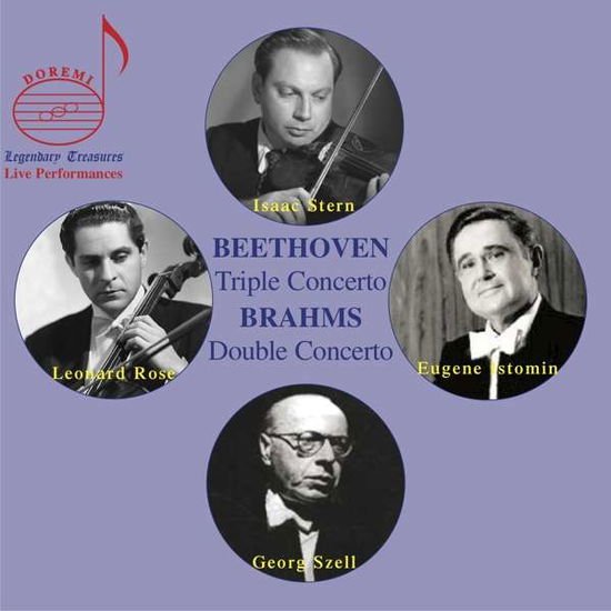Beethoven / Stern,isaac / Leonard,rose - Triple Concerto / Brahms: Double Concerto 1CD