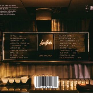 Toliver, Don - Love Sick 1-CD