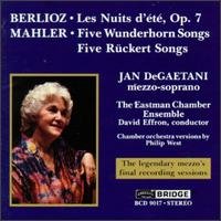 JAN DEGAETANI JAN DEGAETANI SINGS BERLIOZ M CD