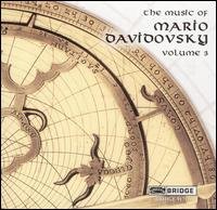 MANHATTAN SCHOOL OF MUSIC MUSIC OF MARIO DAVIDOVSKY  THE CD