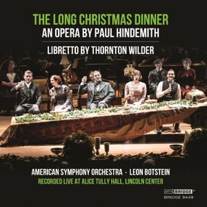 Hindemith,paul / Zamora,camille / Murphy,sara - Paul Hindemith: the Long Christmas Dinner 1CD