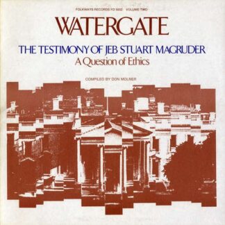 Watergate.2: Testimony / Var - Watergate.2: Testimony / Var 1CD