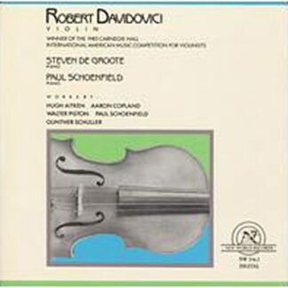 Steven De G Robert Davidovici - Works By Aitken, Copland, Piston, S 1CD