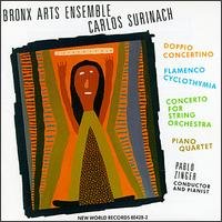 The Bronx Arts Ensemble - Music Of Carlos Surinach 1CD