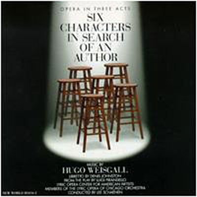 Lyric Opera Center For America - Weisgall: Six Characters in Search of an Author 2CD
