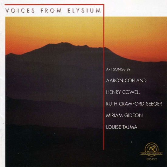 Da Capo Chamber Players - Voices From Elysium 1CD