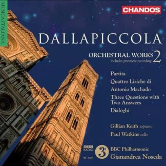 BBC PHILHARMONICNOSEDA DALLAPICCOLAORCH WORKS CD