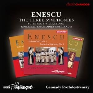 BBC PHIL/ROZHDESTVENSKY ENESCUTHE THREE SYMPHONIES CD