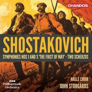 BBC PO/HALLE CHOIR/STORGARDS SHOSTAKOVICH - SYMPH 1 AND 3 CD