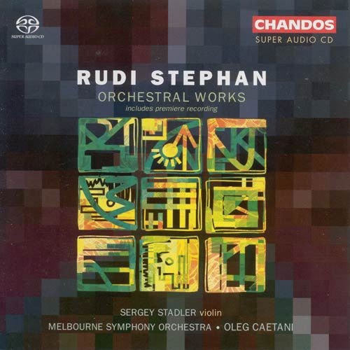 Stephan / Stadler / Caetani / Melbourne So - Orchestral Works 1CD