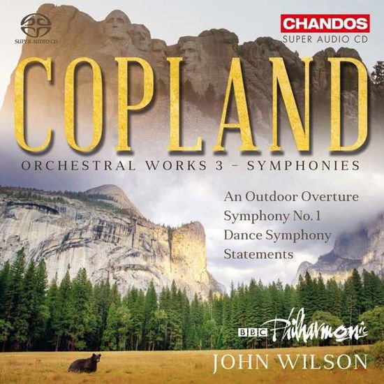 BBC PHILARMONIC/JOHN WILSON COPLANDORCHESTRAL WORKS V3 CD