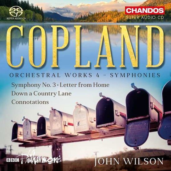 BBC PHILARMONIC/JOHN WILSON COPLANDORCHESTRAL WORKS 4 CD