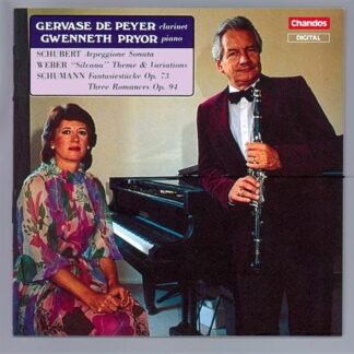 DE PEYERPRYOR WORKS FOR CLARINET & PIANO CD