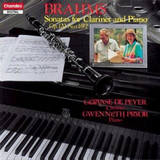Brahms / De Peyer / Pryor - Clarinet Sonatas 1 & 2 1CD