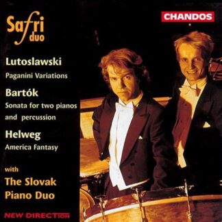 SAFRI DUOSLOVAK PIANO DUO BARTOCK / HELWEG / LUTOSLAWSKI CD