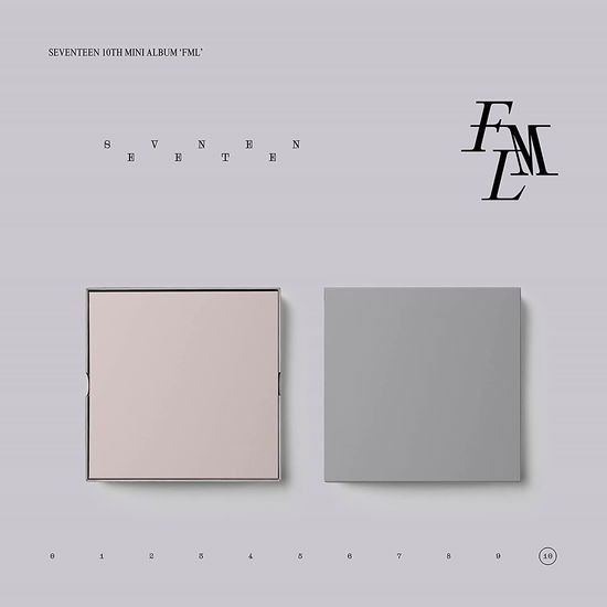 SEVENTEEN - SEVENTEEN 10TH MINI ALBUM 'FML' (CARAT VERSION) 1-CD