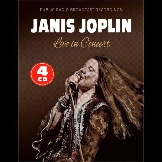 JANIS JOPLIN Live In Concert / Radio Broadcasts 1967-1969 CD