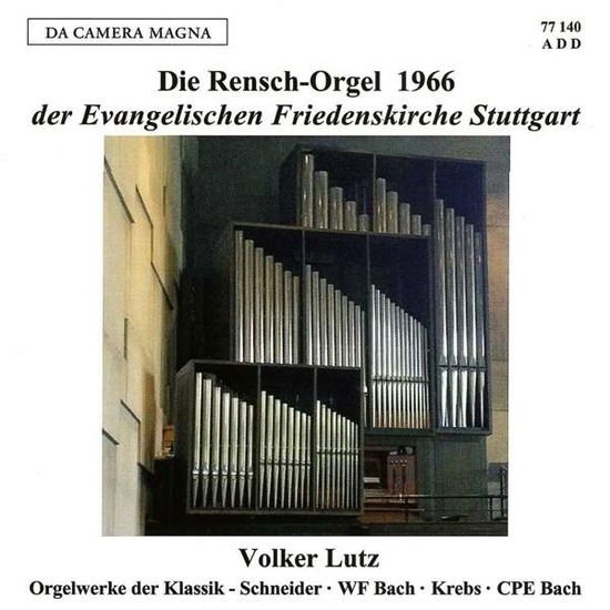 LUTZ  VOLKER CLASSICAL ORGAN WORKS CD