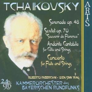 Fabbriciani / Bavarian Radio C.O. - Serenade For Strings / Souvenir de Florence / Andante Cantabile Arts Music Klassisk 1CD