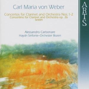 Carbonare / Haydn Sinfonie-Orchester Bozen - Concertos For Clarinet 1 + 2 / Concertino op.26 / Sextet Arts Music Klassisk 1CD