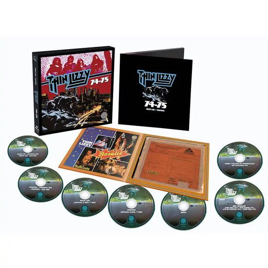 Thin Lizzy - 74-75 - Night Life / Fighting (Super Deluxe) 7CD