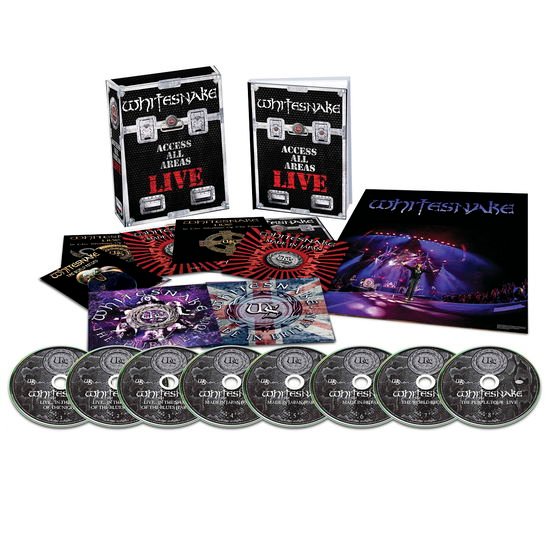Whitesnake - Access All Areas: LIVE 8CD