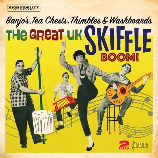 Compilation - BanjoS. Tea Chests. Thimbles & Washboards - The Great Uk Skiffle Boom 2CD