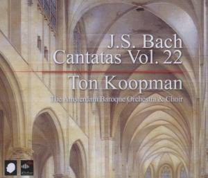 TON KOOPMAN BACH CANTATAS VOL 22 CD