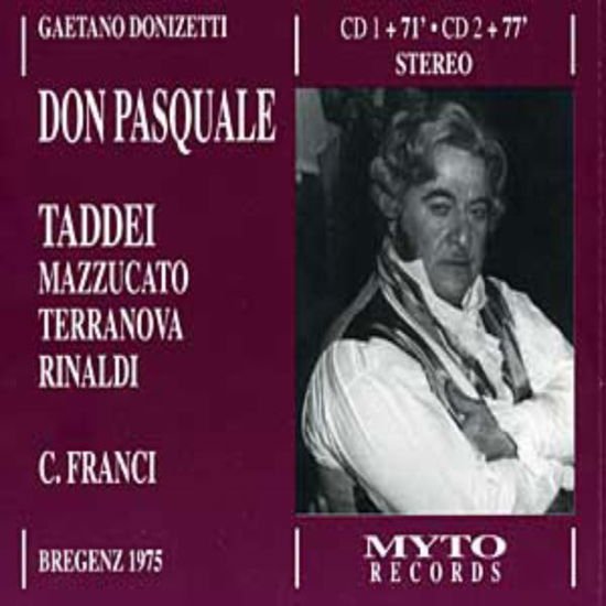 Taddei - Taddei / Mazzucato / Terranova / Rin-Don Pasquale 2CD