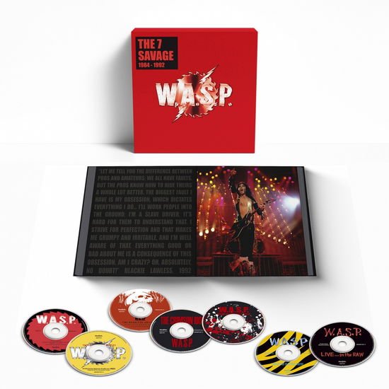 W.a.s.p. - The 7 Savage: 1984-1992 7CD