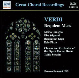 SOLO VERDI REQUIEM MASS CD
