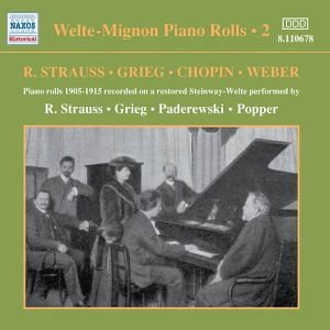 Welte-mignon Piano Rolls / Various - Welte-mignon Piano Rolls / Various 1CD