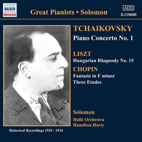 Solomonharty - Tchaikovskypiano Concerto No 1 1CD
